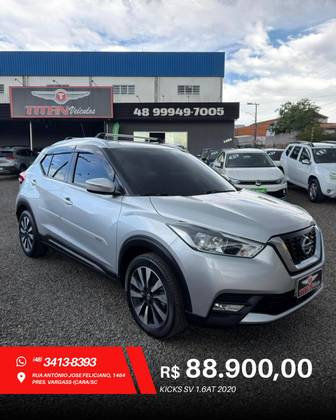 NISSAN KICKS 1.6 16V FLEXSTART SV 4P XTRONIC